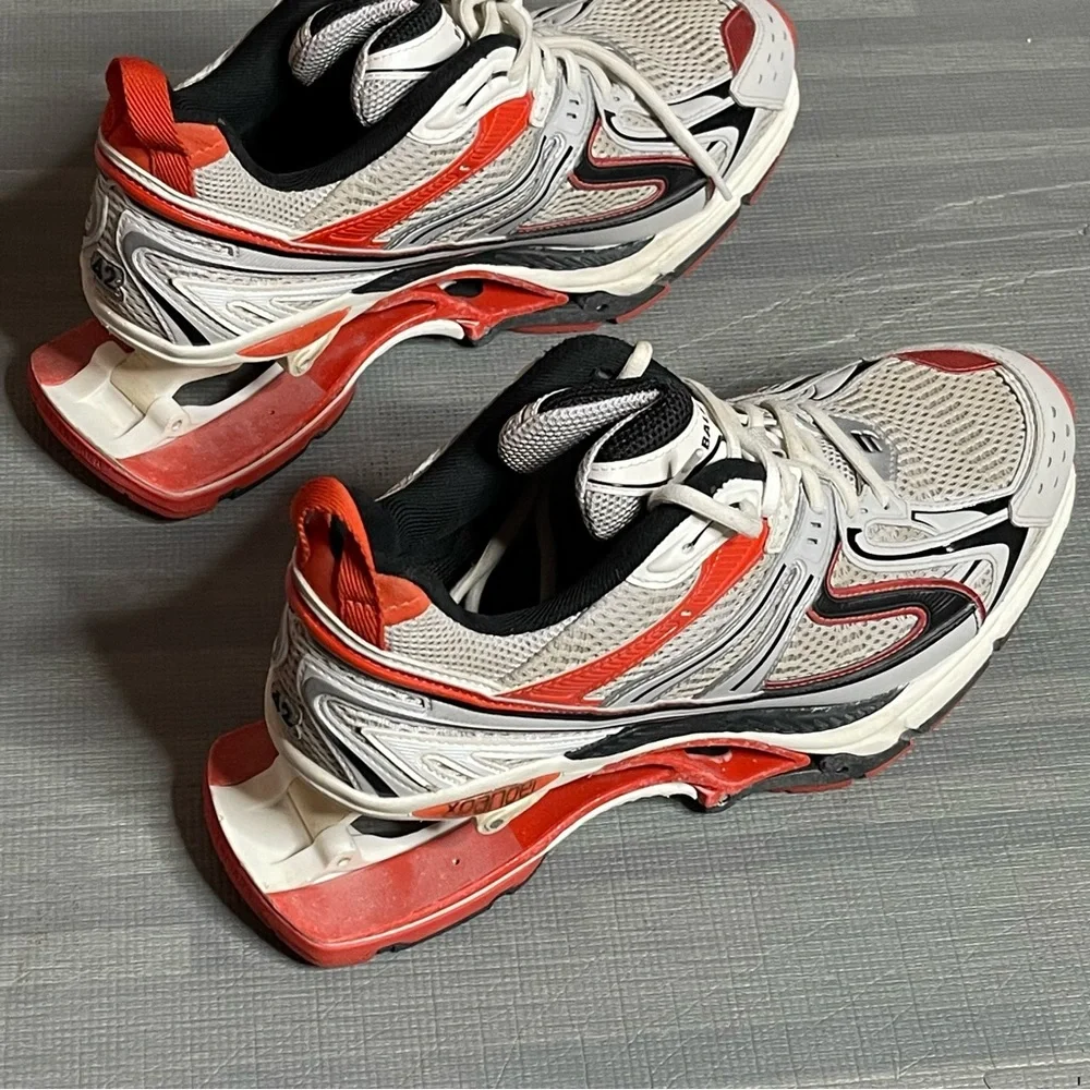 Balenciaga Size 42 Xpander Expander Dad Sneakers Low Cut Shoes orange - Picture 5 of 12